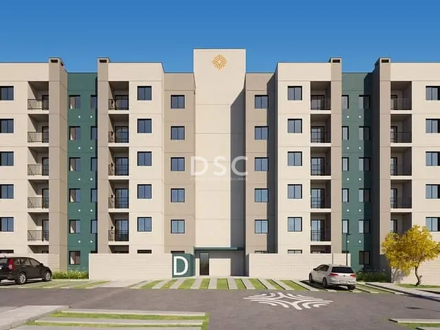 Apartamento 2 quartos e 1 banheiro, à venda, no bairro Neoville em Curitiba