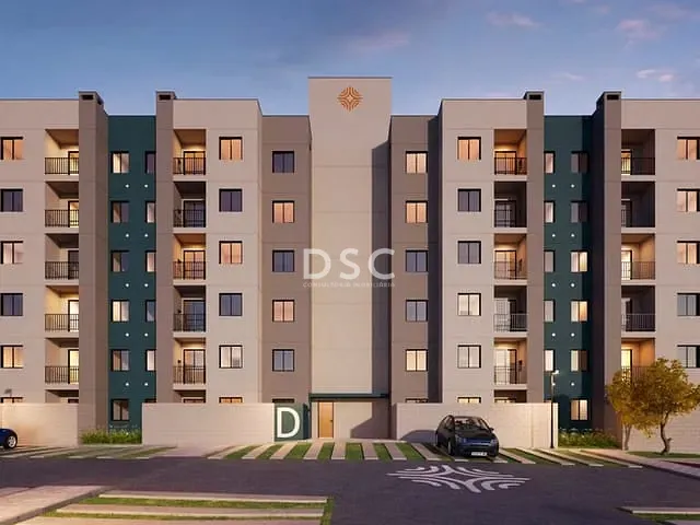 Apartamento 2 quartos e 1 banheiro, à venda, no bairro Neoville em Curitiba
