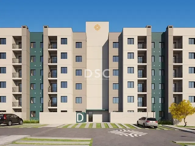Apartamento 2 quartos e 1 banheiro, à venda, no bairro Neoville em Curitiba
