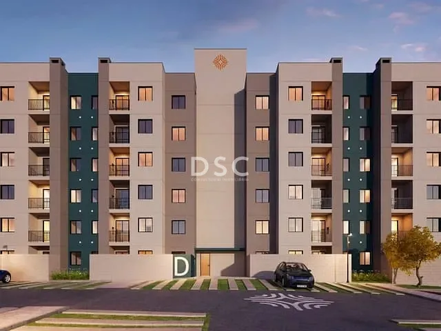 Apartamento 2 quartos e 1 banheiro, à venda, no bairro Neoville em Curitiba