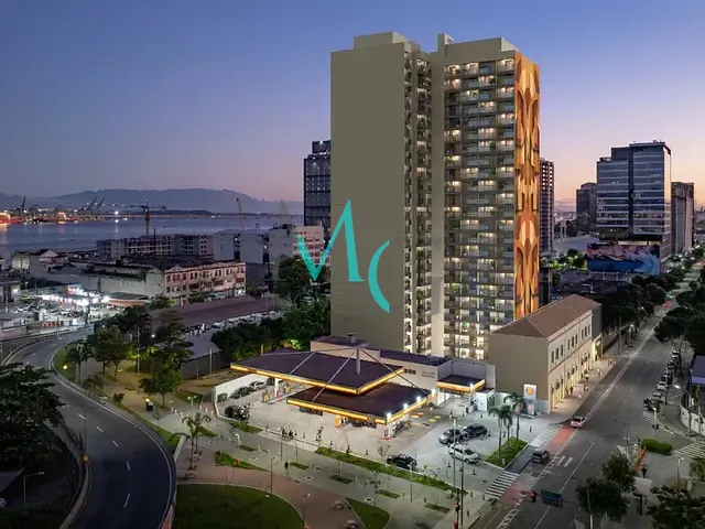 Studio 1 quarto e 1 banheiro, à venda, no bairro Santo Cristo em Rio de Janeiro