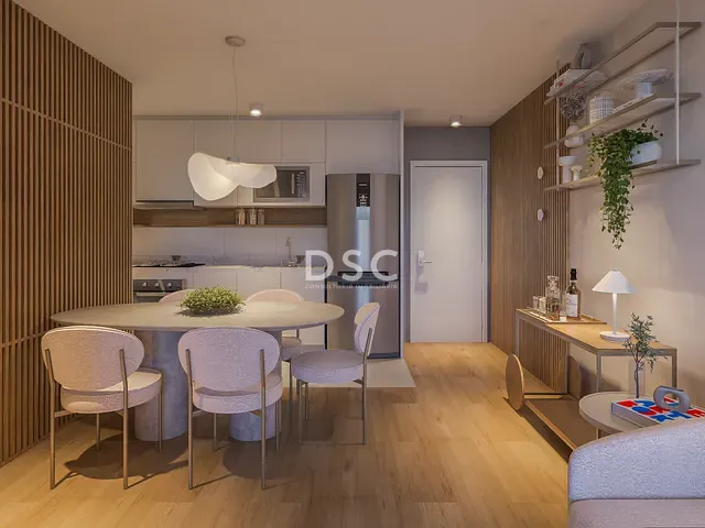 Apartamento 3 quartos e 2 banheiros, à venda, no bairro Prado Velho em Curitiba