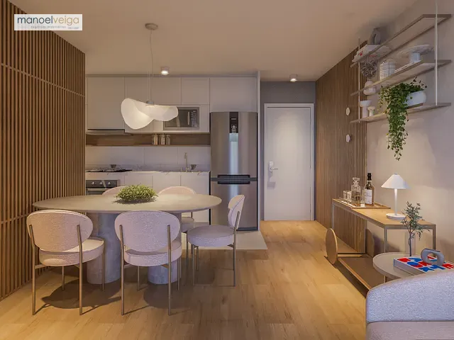 Apartamento 3 quartos e 2 banheiros, à venda, no bairro Prado Velho em Curitiba