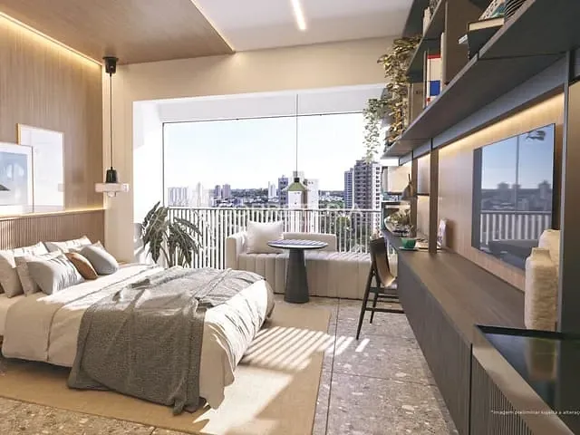 Studio 1 quarto e 1 banheiro, à venda, no bairro Pinheiros em São Paulo