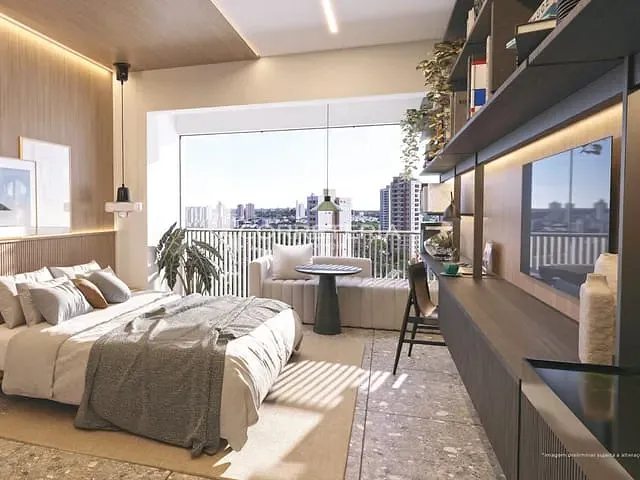 Apartamento 2 quartos e 2 banheiros, à venda, no bairro Pinheiros em São Paulo