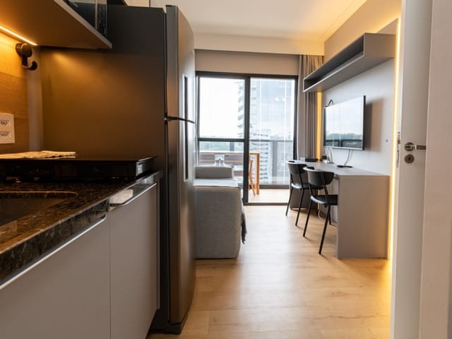 Foto do Studio - Studio à venda 1 Quarto 31M² Vila Olímpia São Paulo - SP | Lares e Andares Imóveis