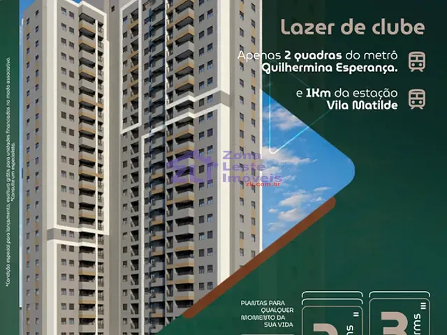 Empreendimento disponível, no bairro Vila Esperança em São Paulo