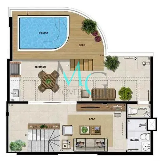 Apartamento, 4 quartos, 124 m² - Foto 32