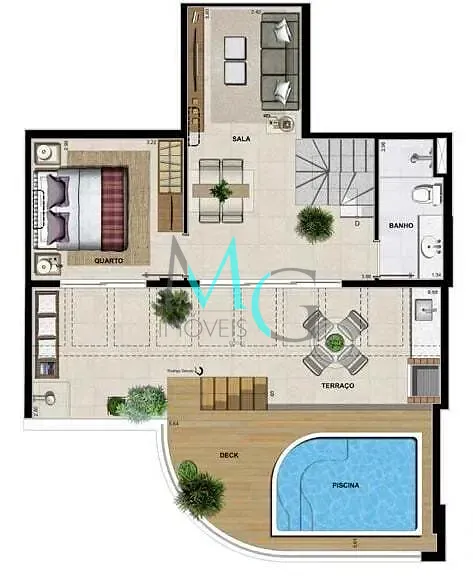 Apartamento, 4 quartos, 124 m² - Foto 34