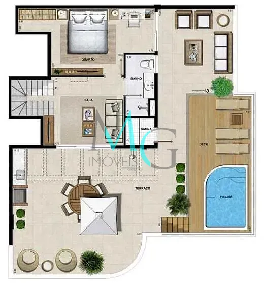 Apartamento, 4 quartos, 124 m² - Foto 40