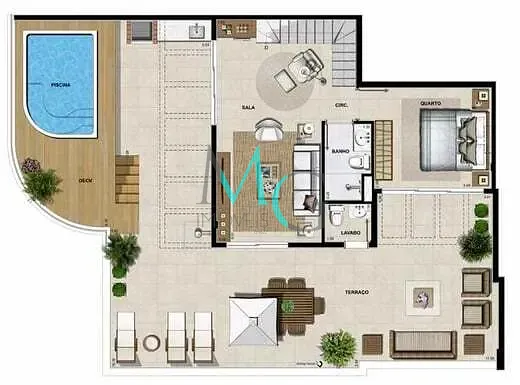 Apartamento, 4 quartos, 124 m² - Foto 42