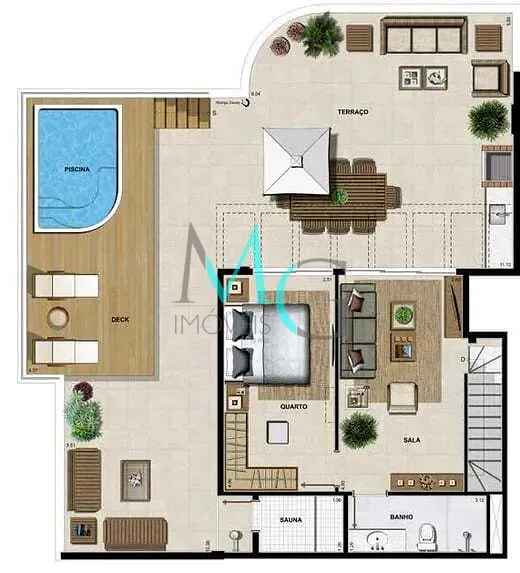 Apartamento, 4 quartos, 124 m² - Foto 46
