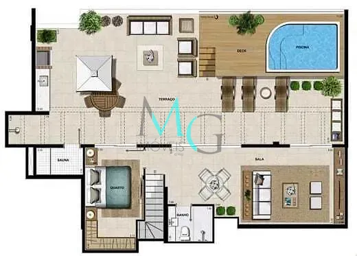Apartamento, 4 quartos, 124 m² - Foto 48
