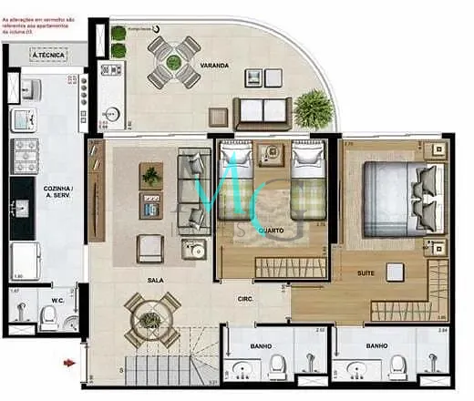 Cobertura, 4 quartos, 265 m² - Foto 31