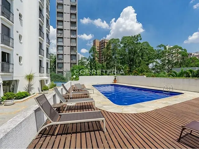 Apartamento 3 quartos e 4 banheiros, à venda, no bairro Jardim Morumbi em São Paulo