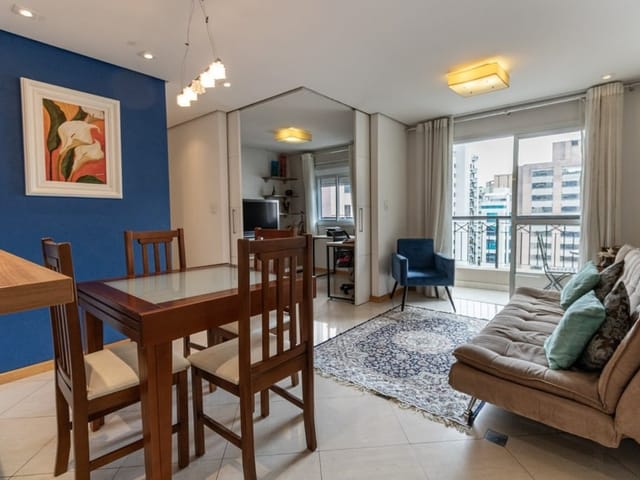 Foto do Apartamento - Apartamento à venda 2 Quartos 1 Suite 1 Vaga 60M² Vila Nova Conceição São Paulo - SP | Lares e Andares Imóveis