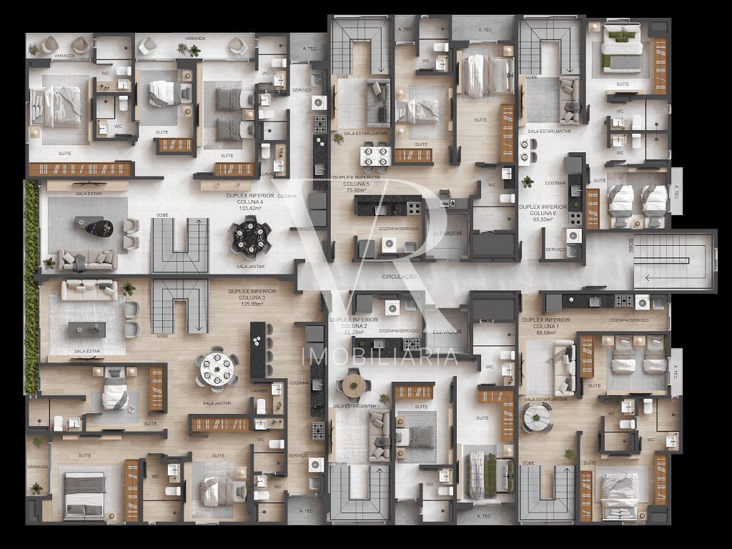 Apartamento à venda com 3 quartos, 135m² - Foto 32
