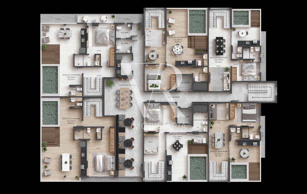 Apartamento à venda com 3 quartos, 135m² - Foto 33