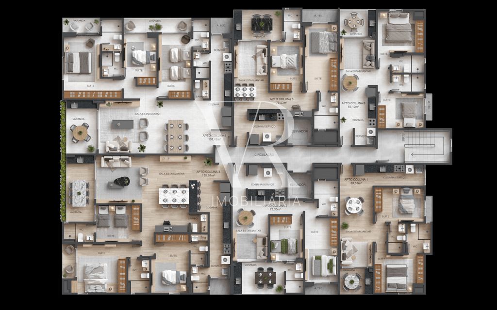 Apartamento à venda com 3 quartos, 135m² - Foto 35