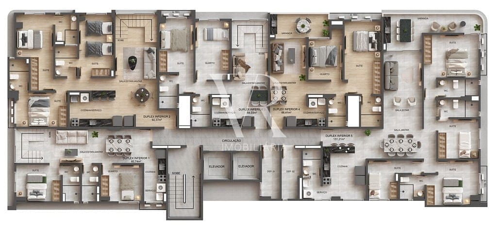 Apartamento à venda com 3 quartos, 99m² - Foto 35