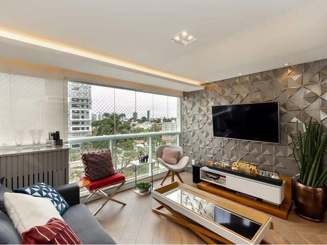 Foto do Apartamento - Apartamento à venda 2 Quartos 1 Suite 2 Vagas 68M² Campo Belo São Paulo - SP | Lares e Andares Imóveis