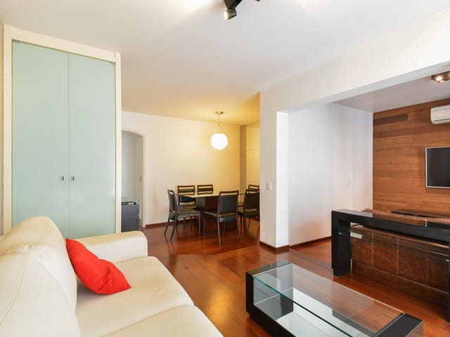 Foto do Apartamento - Apartamento à venda 2 Quartos 1 Suite 2 Vagas 92M² Indianópolis São Paulo - SP | Lares e Andares Imóveis