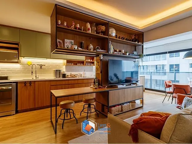 Apartamento 2 quartos e 3 banheiros, à venda, no bairro Pinheiros em São Paulo