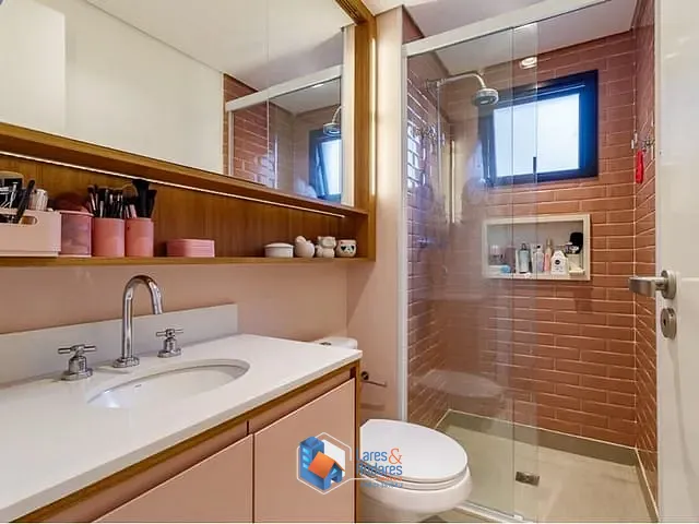 Apartamento 2 quartos e 3 banheiros, à venda, no bairro Pinheiros em São Paulo