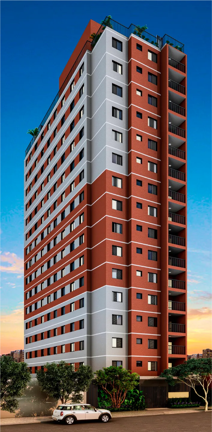 Apartamento à venda 1 Quarto 24.39M² Santa Cecília São Paulo - SP | Ousy Santa Cecília