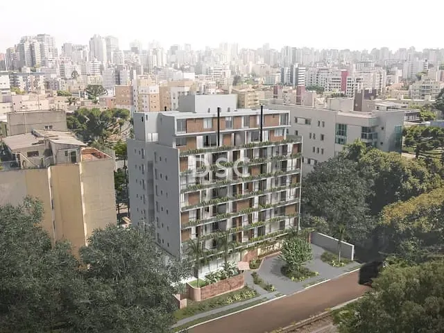 Apartamento 2 quartos e 2 banheiros, à venda, no bairro Água Verde em Curitiba