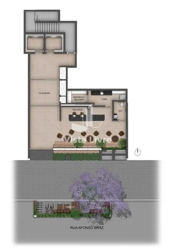 Apartamento, 1 quarto, 20 m² - Foto 6