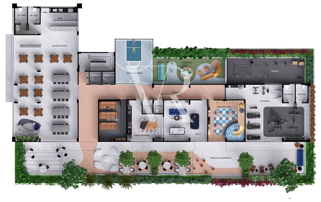 Apartamento à venda com 2 quartos, 59m² - Foto 46