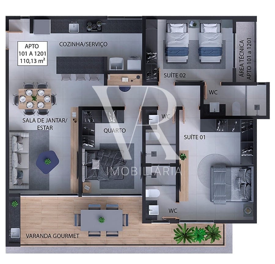Apartamento à venda com 2 quartos, 59m² - Foto 52