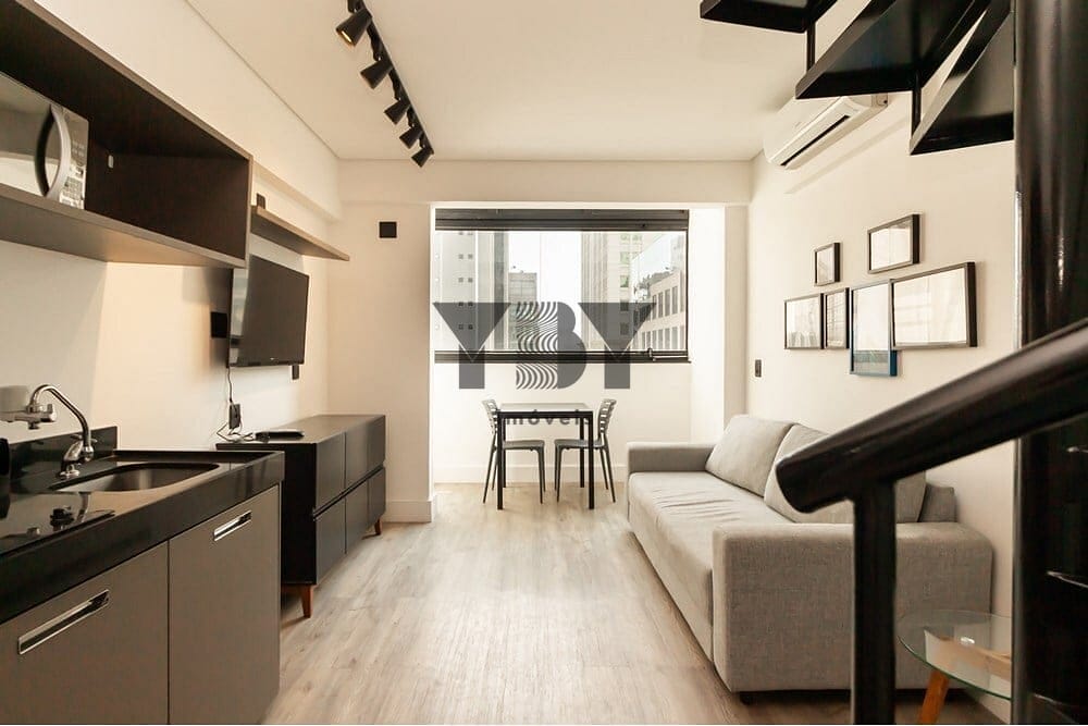 Apartamento à venda com 1 quarto, 45m² - Foto 1