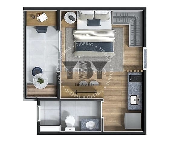 Apartamento, 1 quarto, 38 m² - Foto 25