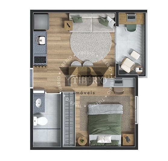 Apartamento, 1 quarto, 38 m² - Foto 27