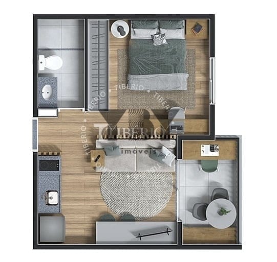 Apartamento, 1 quarto, 38 m² - Foto 29