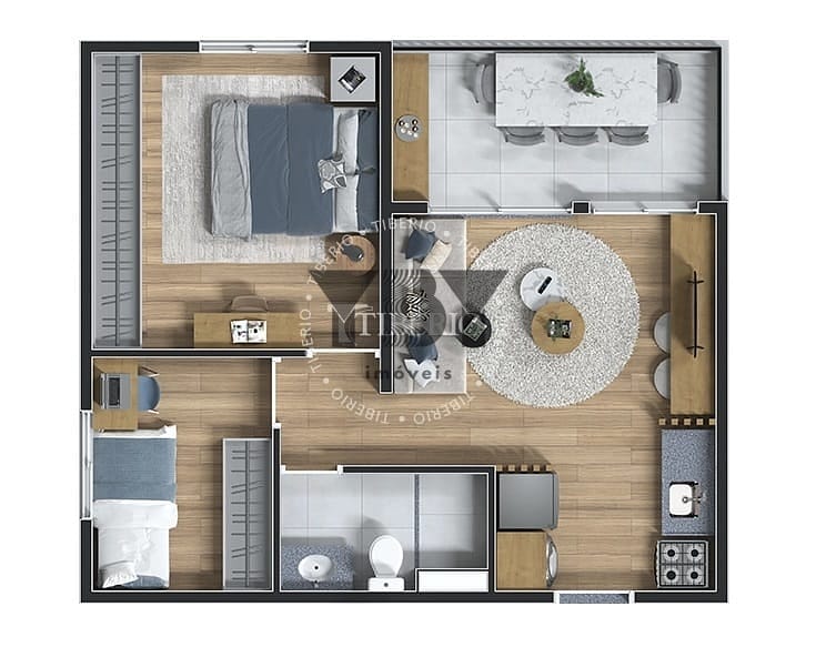 Apartamento, 1 quarto, 29 m² - Foto 38