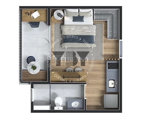 Apartamento, 1 quarto, 26 m² - Foto 25