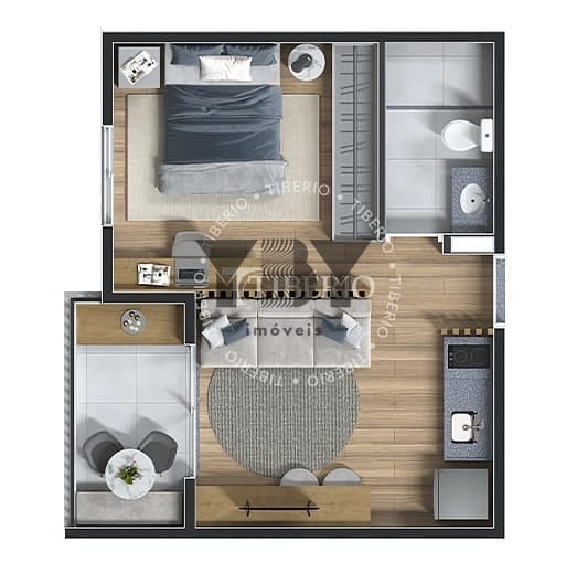 Apartamento, 1 quarto, 26 m² - Foto 30