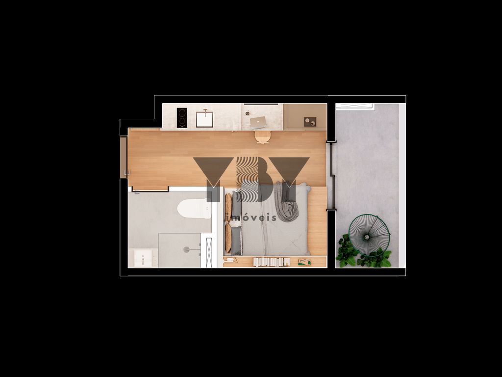 Apartamento, 1 quarto, 17 m² - Foto 15