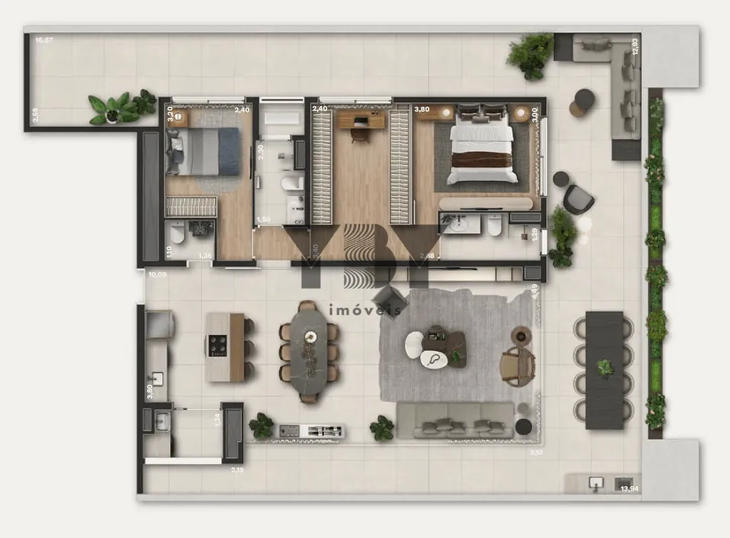 Apartamento, 2 quartos, 65 m² - Foto 30