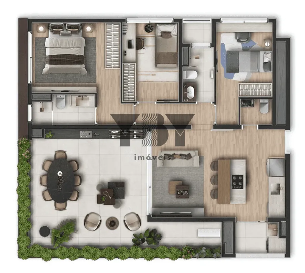 Apartamento, 3 quartos, 115 m² - Foto 28
