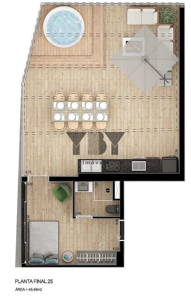 Apartamento, 2 quartos, 46 m² - Foto 15