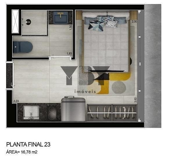 Apartamento, 2 quartos, 46 m² - Foto 16