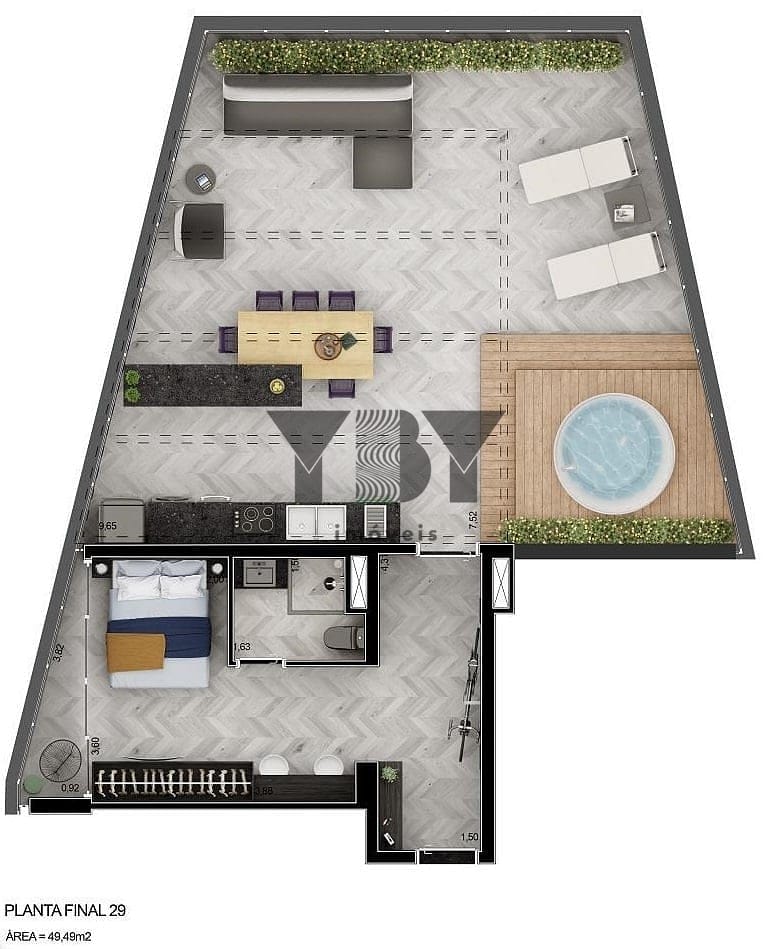 Apartamento, 2 quartos, 46 m² - Foto 20