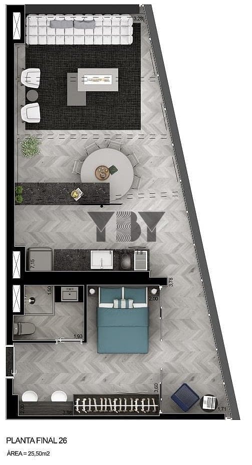 Apartamento, 2 quartos, 46 m² - Foto 21