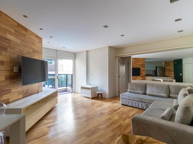 Foto do Apartamento - Apartamento à venda 3 Quartos 1 Suite 1 Vaga 76M² Vila Olímpia São Paulo - SP | Lares e Andares Imóveis