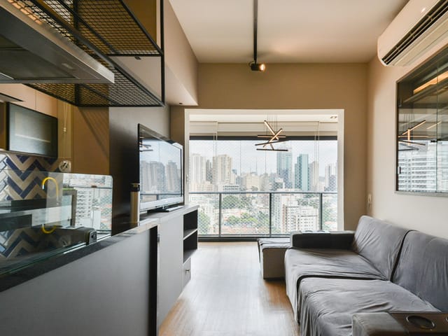 Foto do Apartamento - Apartamento à venda 1 Quarto 1 Suite 1 Vaga 48M² Vila Mariana São Paulo - SP | Correteria Imóveis