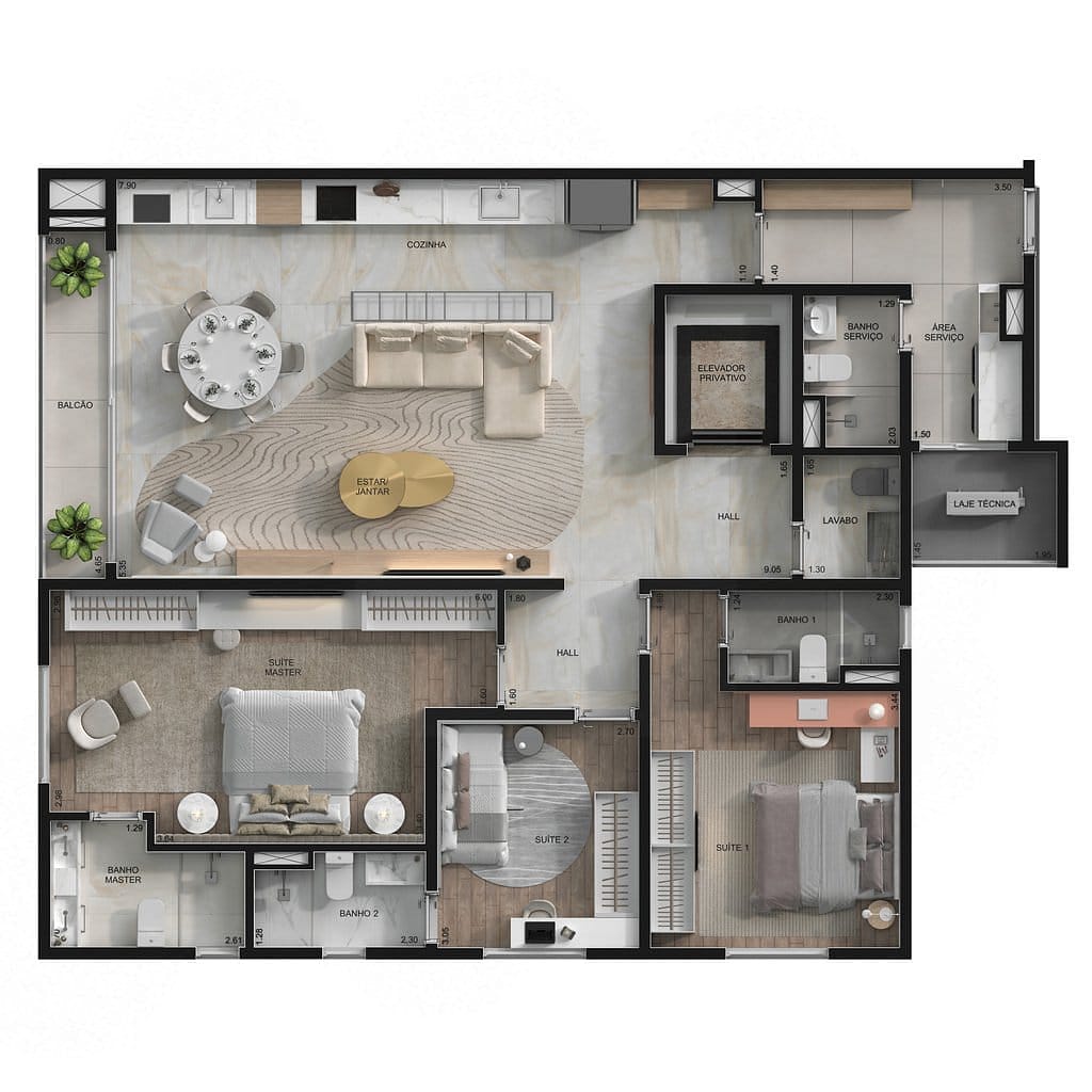 Apartamento, 3 quartos, 141 m² - Foto 33